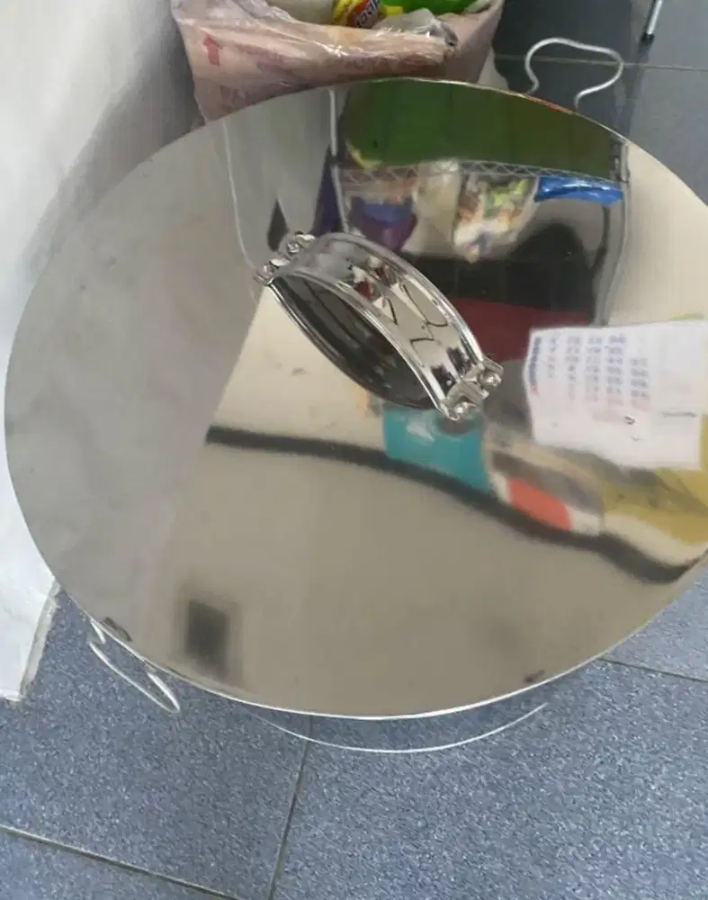 Dandang Es Semangka Viral, Ukuran Jumbo Diameter 70cm X 30cm Stain