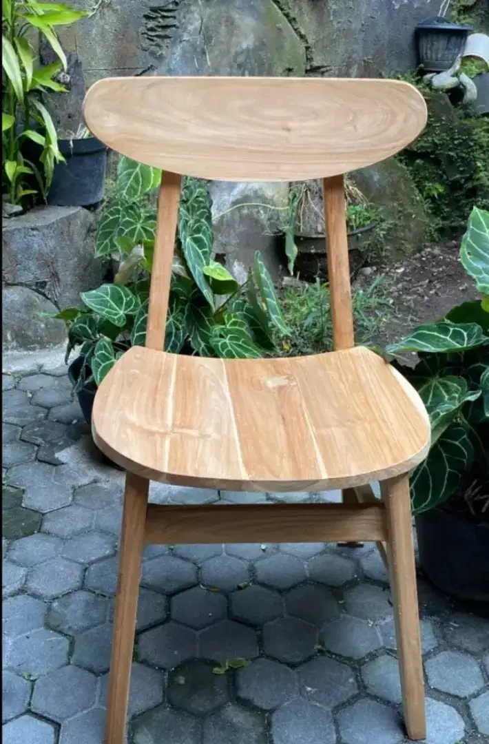 Kursi Makan Sandaran, Kursi, Kursi Warkop, Kursi Resto, Kursi Cafe