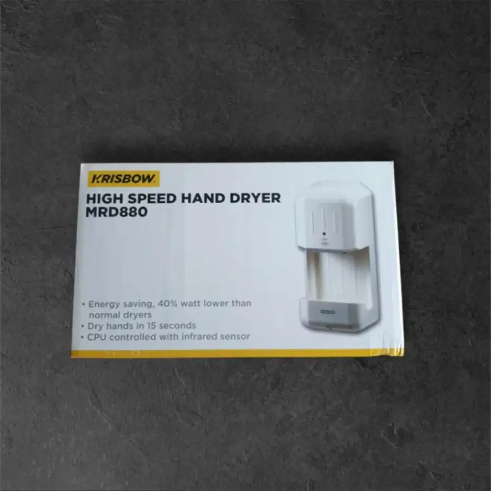 KRISBOW MRD880 High Speed Hand Dryer 880w Pengering Tangan