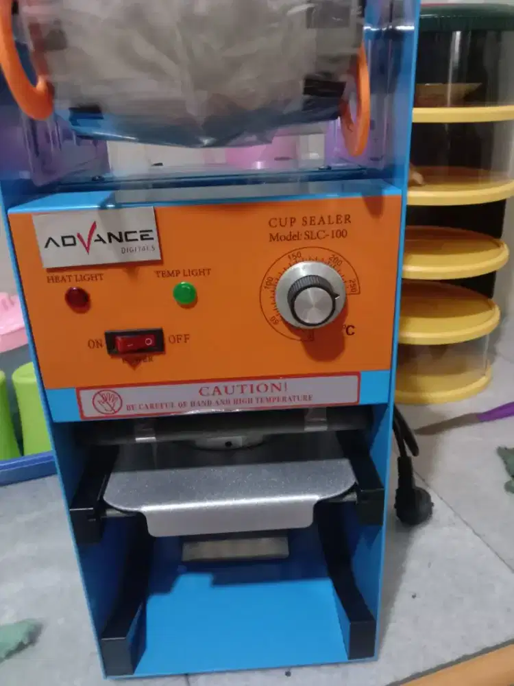 Advance Sealing Machine Cup Sealer SLC100 Mesin Pres Tutup Gelas