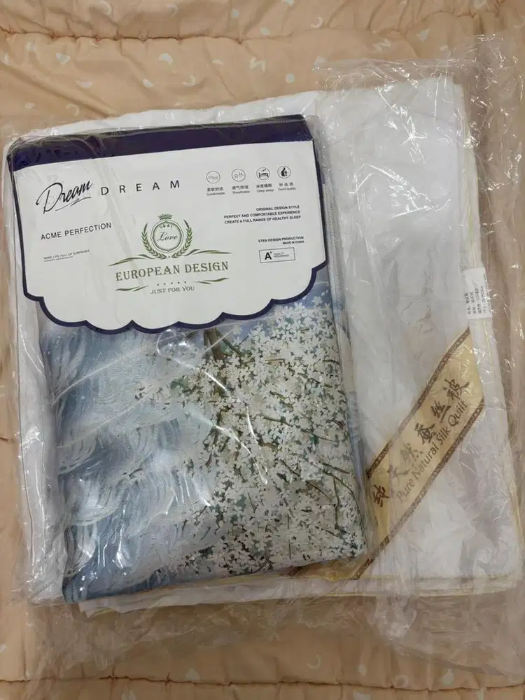 Bed Cover dan Sprei Asli China