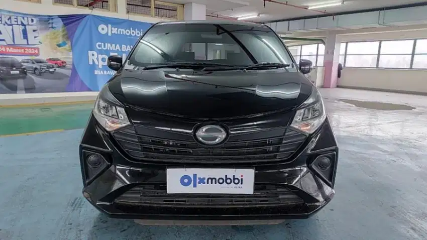 LIKE NEW TDP 6,JT Daihatsu Sigra 1.0 M Bensin-MT Hitam 2024