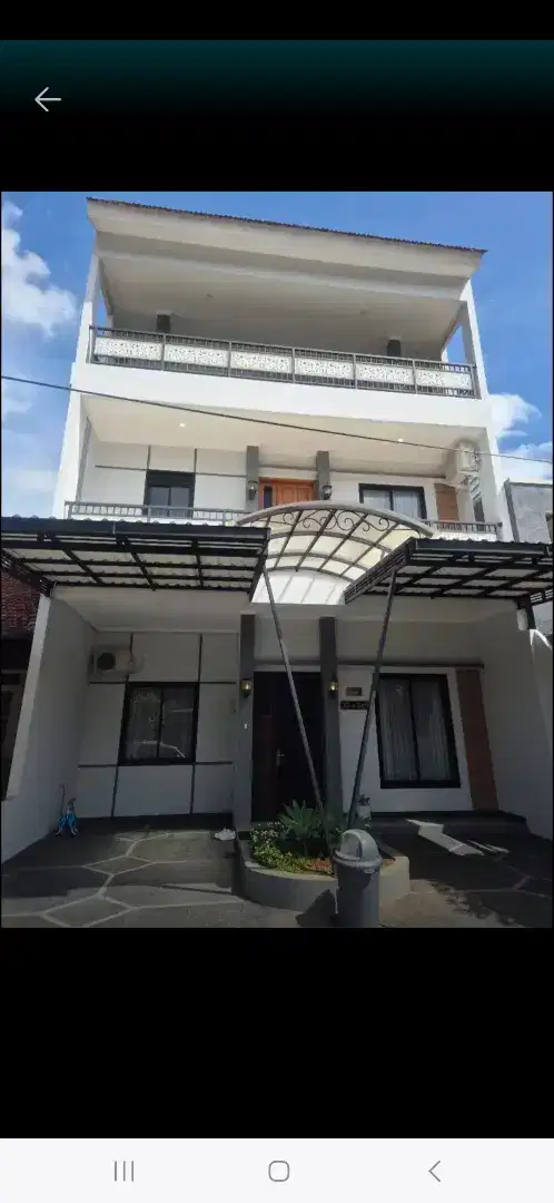Dijual rumah minimalis modern furnish  di sentul.city
