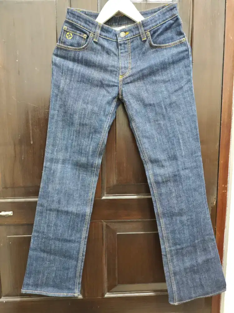 Louis Vuitton LV Woman Long Pants Denim original authentic retail 20jt