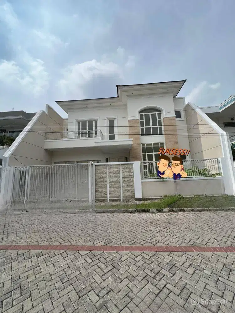 Dijual Rumah American Style Modern Satelit Indah Gress Surabaya Barat
