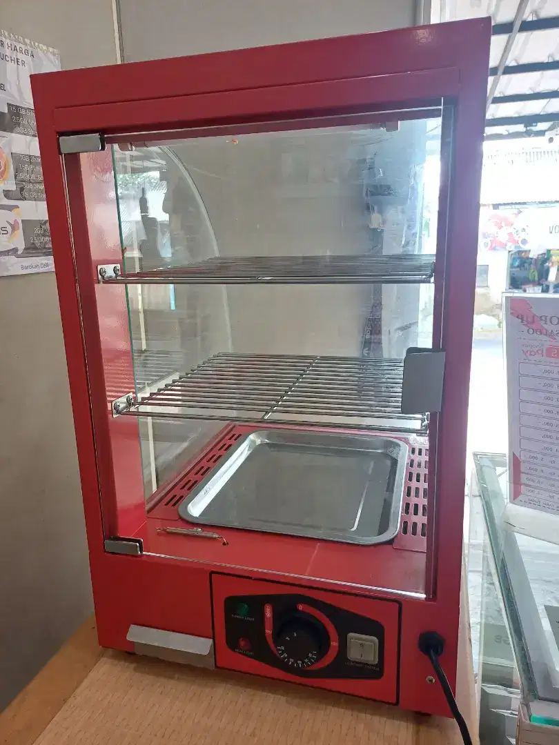 FOMAC Showcase Food Warmer SHC-1P Mesin Penghangat Makanan (Chicken)