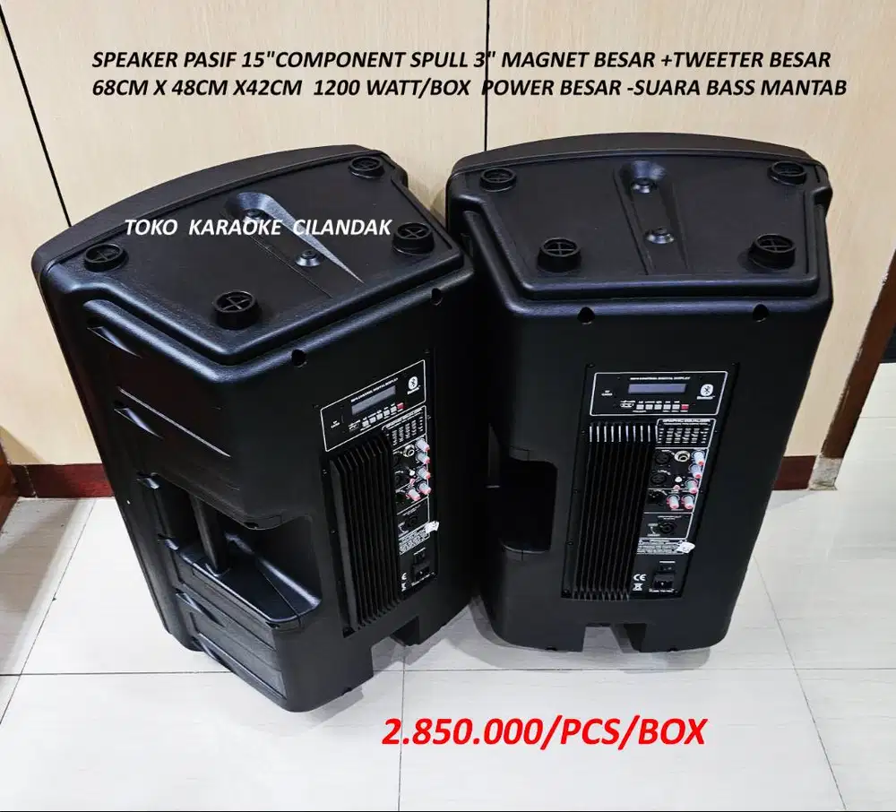 speaker aktif 15in watt besar