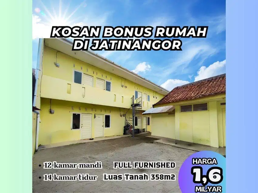 Kosan Jatinangor Dijual Cepat Areal Kampus