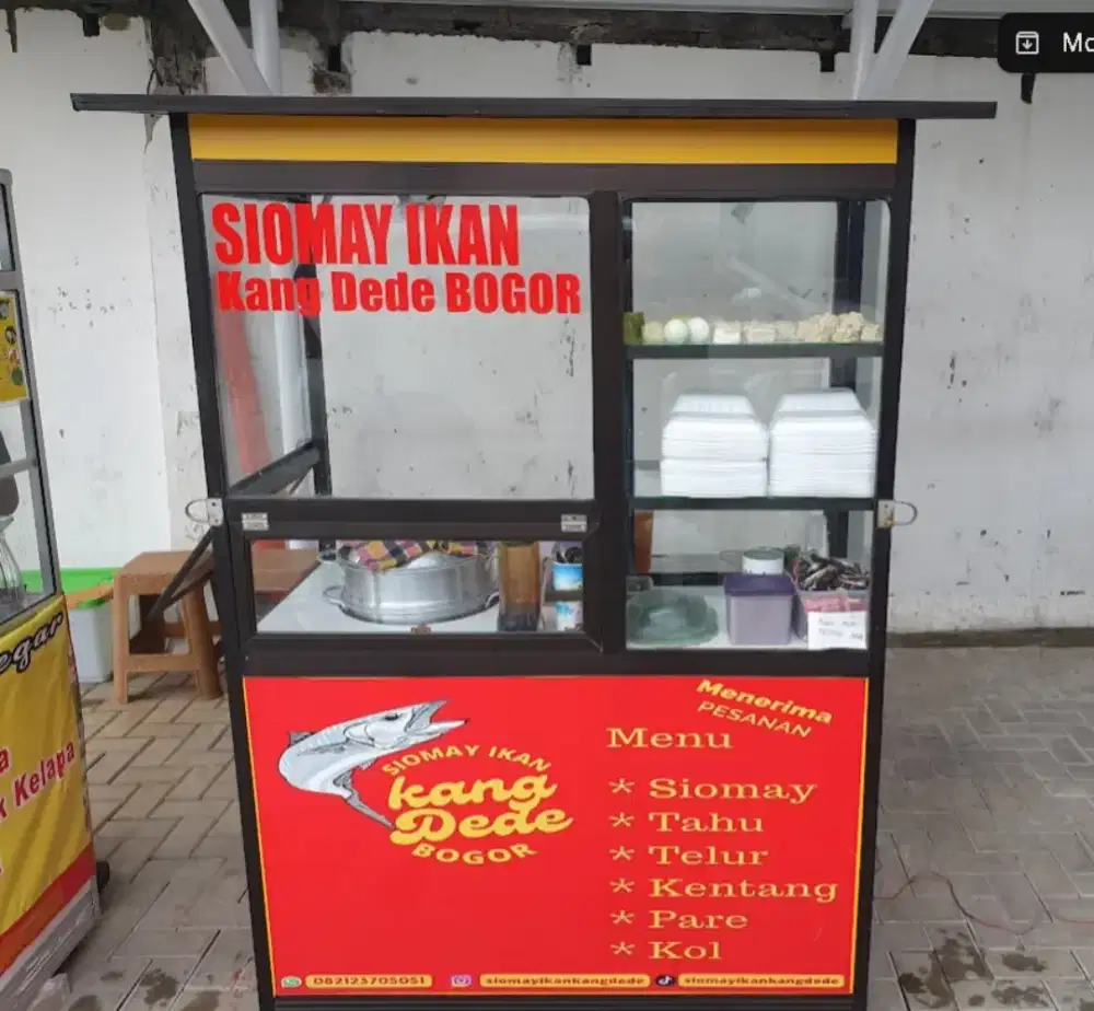 Gerobak Siomay Ikan