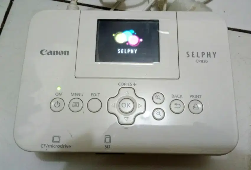Photo Printer Canon selphy CP820, mulus unit only.
