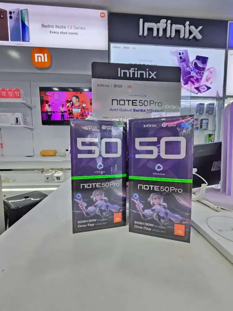 INFINIX NOTE 50 PRO 8/256 PROMO TERMURAH
