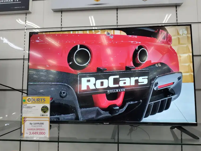 SHARP 43inch Google Tv bisa Cicilan tanpa Cc proses cepat