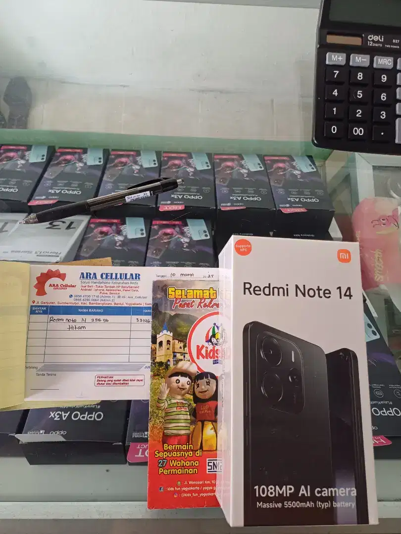 Ready...Redmi Note 14 8/256gb garansi resmi 15 bulan cod free ongkir