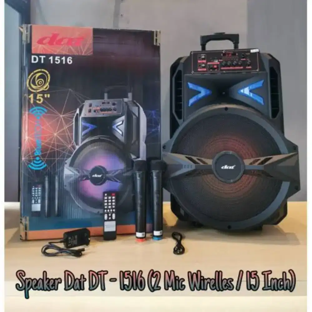 Speaker DAT 15INCI DT1516 Baru