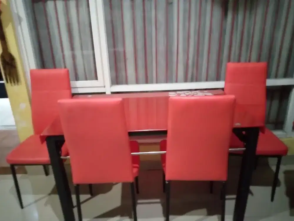 Meja mkn besi kursi 4