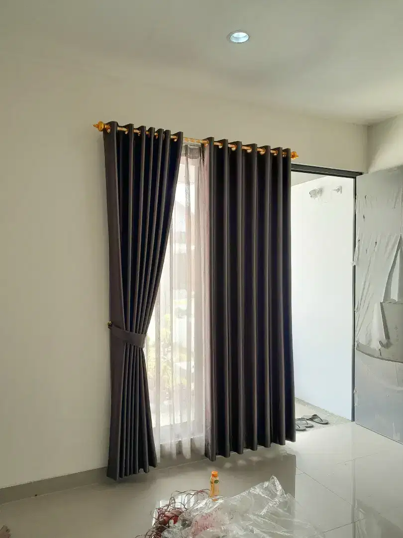 Gorden jendela rumah minimalis