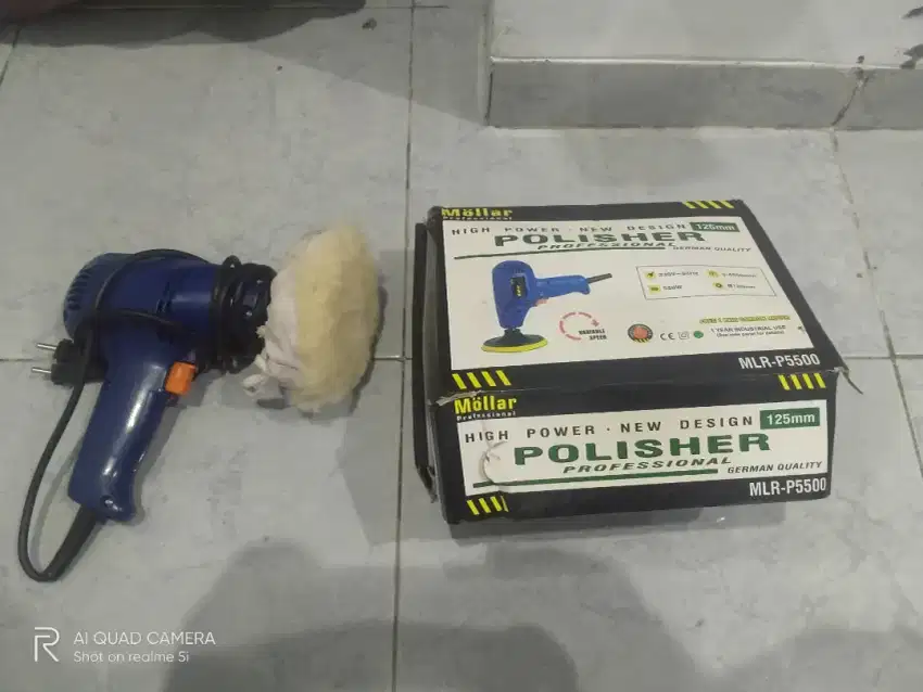 Polisher Mollar profesional, poles mobil lecet