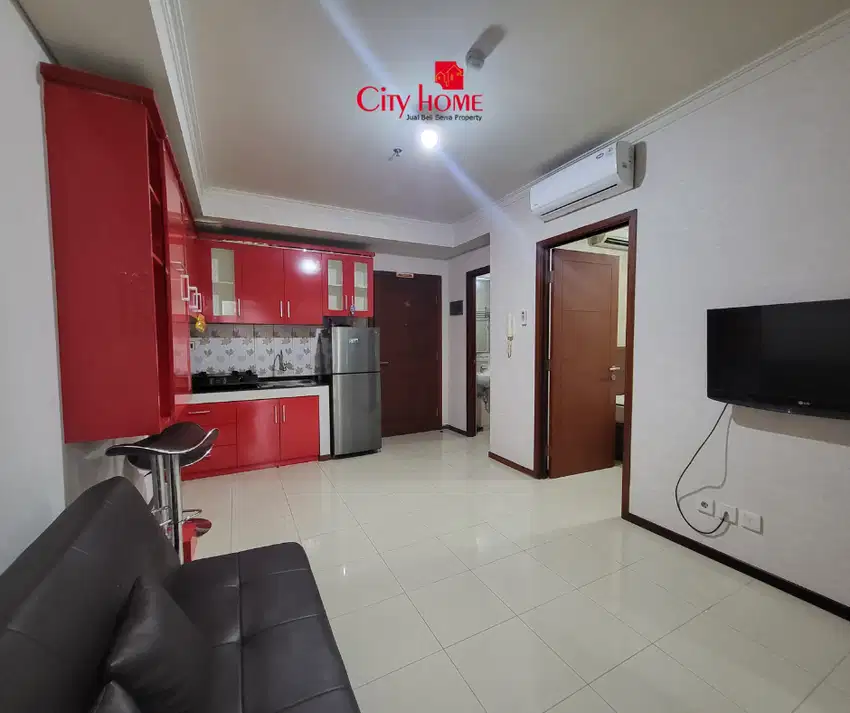 Dijual Apartemen Royal Mediterania Garden, 2BR Furnished Luas 41m2