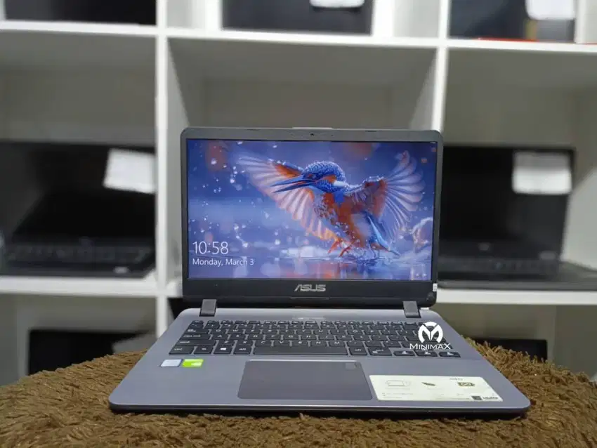 Asus A407U I3 DUAL VGA Ram 8GB 256GB windows 10 ori