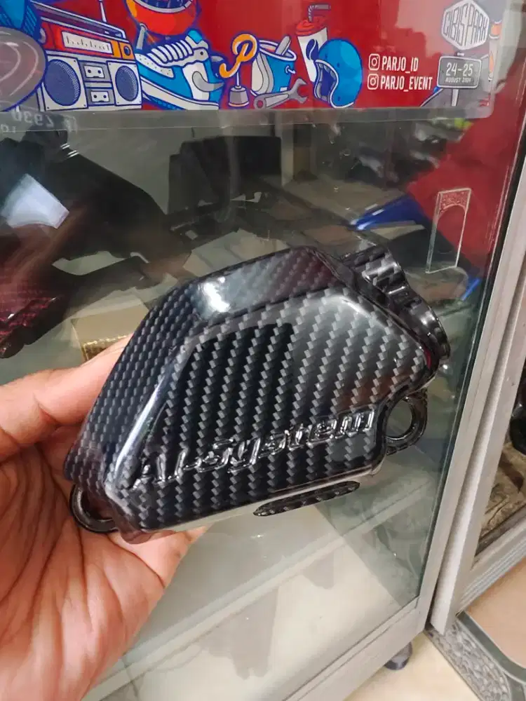 Cover ais yamaha nouvo z carbon hitam