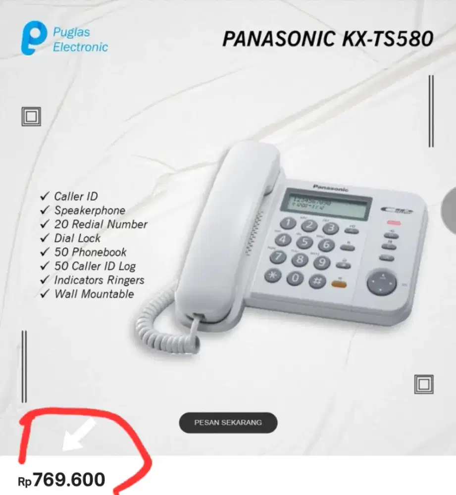 Telepon rumah panasonic indihome
