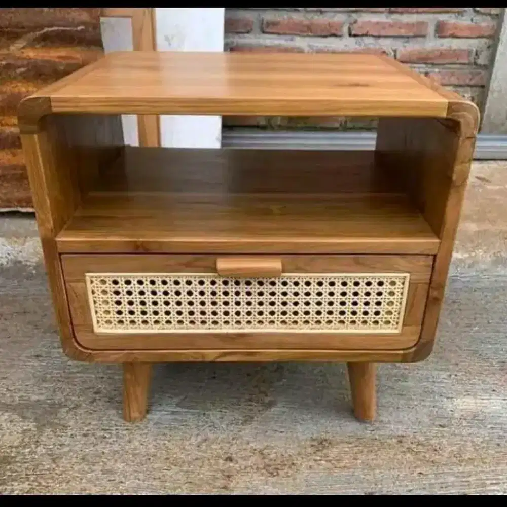 Nakas retro kayu jati bayar cod