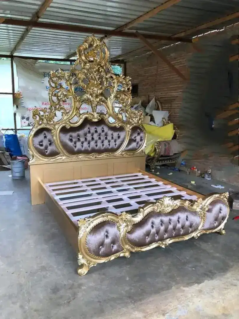 Dipan ukiran kayu jati bayar cod