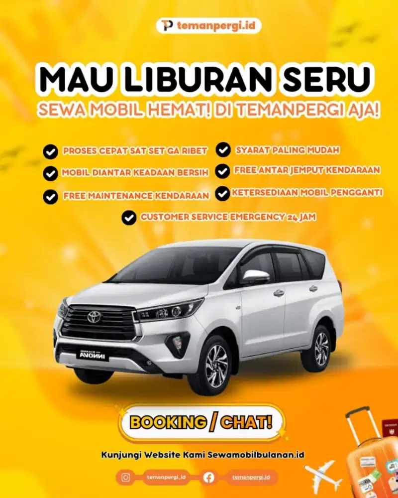 SOLUSI KENDARAAN UNTUK ANDA, SEWA MOBIL HARIAN LEPAS KUNCI!!