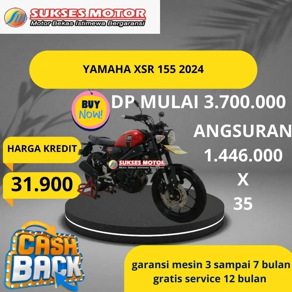 yamaha xsr 155 tahun 2024