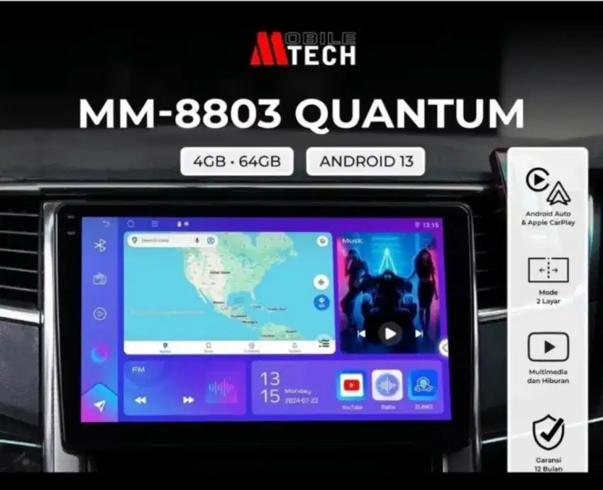ANDROID MTECH Quantum 9inch 4/64GB Os13