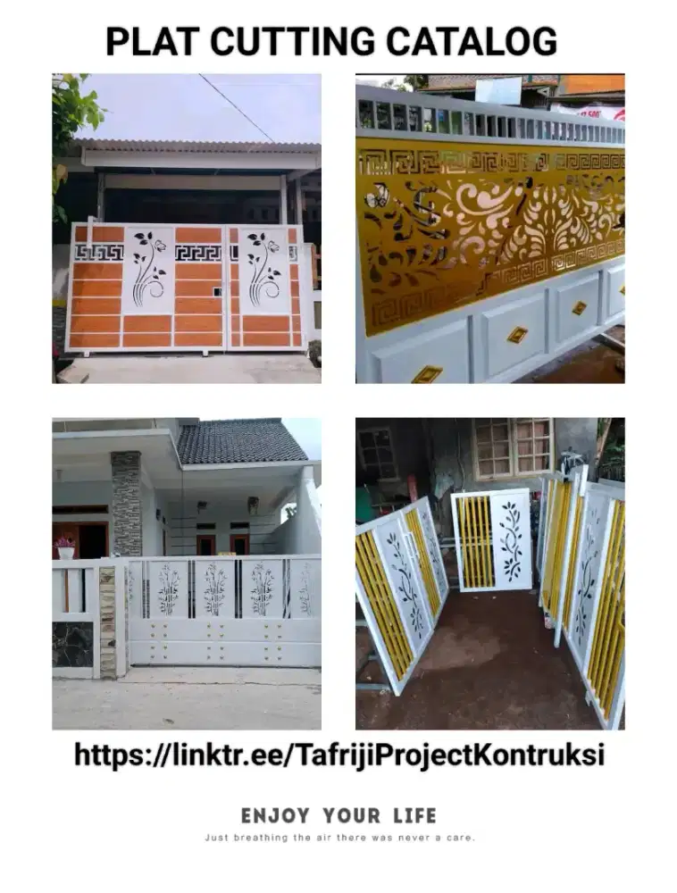 PAGAR MINIMALIS MODERN