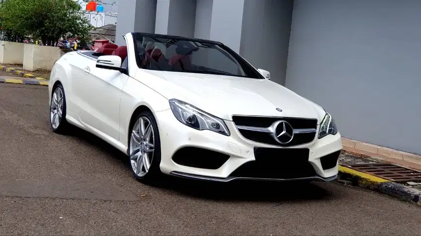 Mercedes Benz Mercy E250 E 250 Cabrio Soft Top AMG Line AT 2013/2014