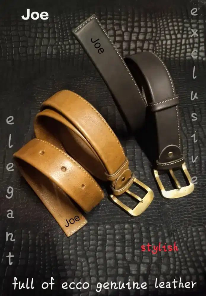 Joe#SabukAsliFuLKuliTeccoGasperKuninganKualitasEkspor