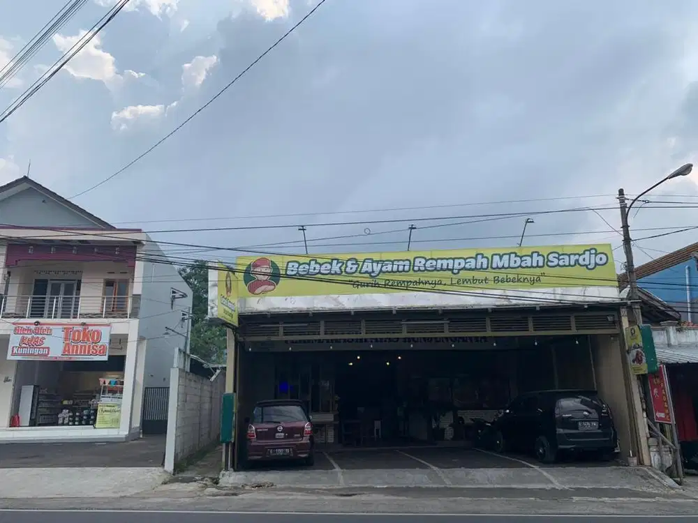 DIJUAL CEPAT RUKO + RUMAH TINGGAL DI JALAN NASIONAL KUNINGAN CIREBON