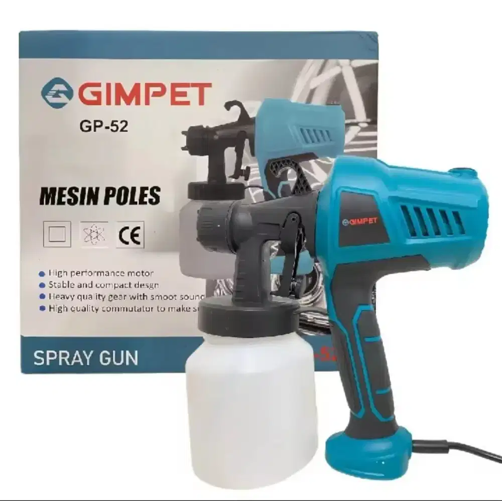 Spray gun cat elektrik listrik nozzel plastik