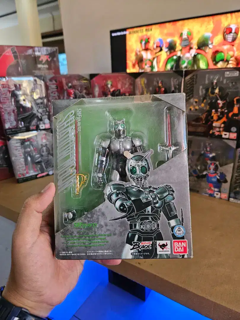 Shf Masked Kamen Rider shadowmoon Showa series BIB Koleksi Pribadi
