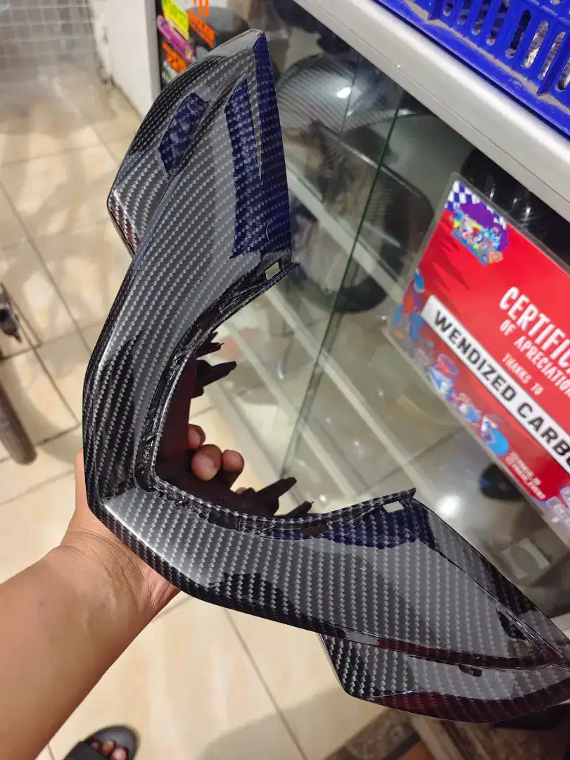 Batok depan ori yamaha soul GT 125 carbon hitam