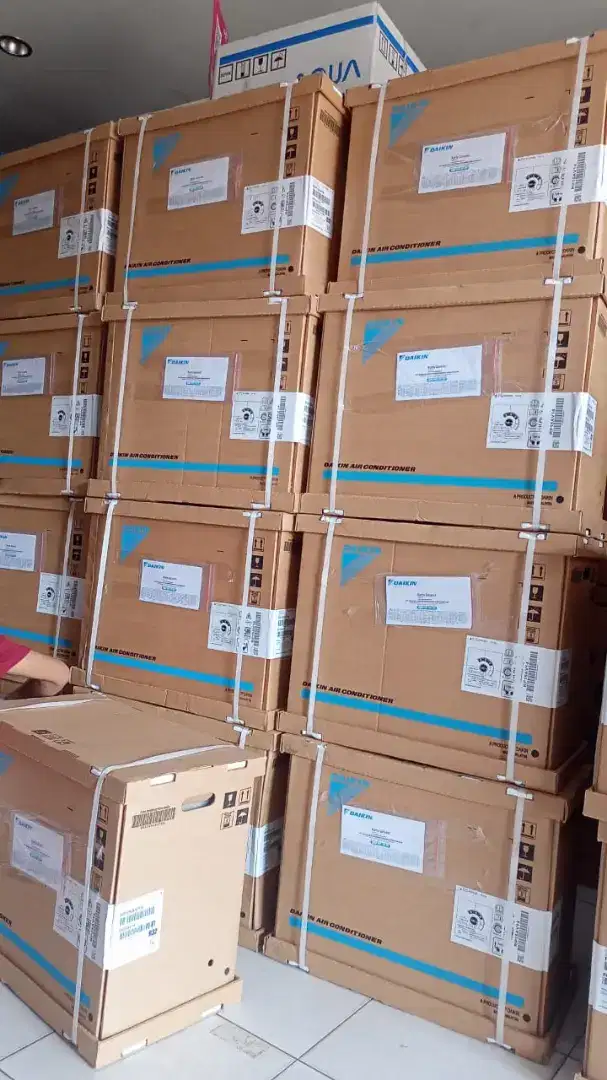 Jual ac aqua 1/2pk baru cash cicil kredit