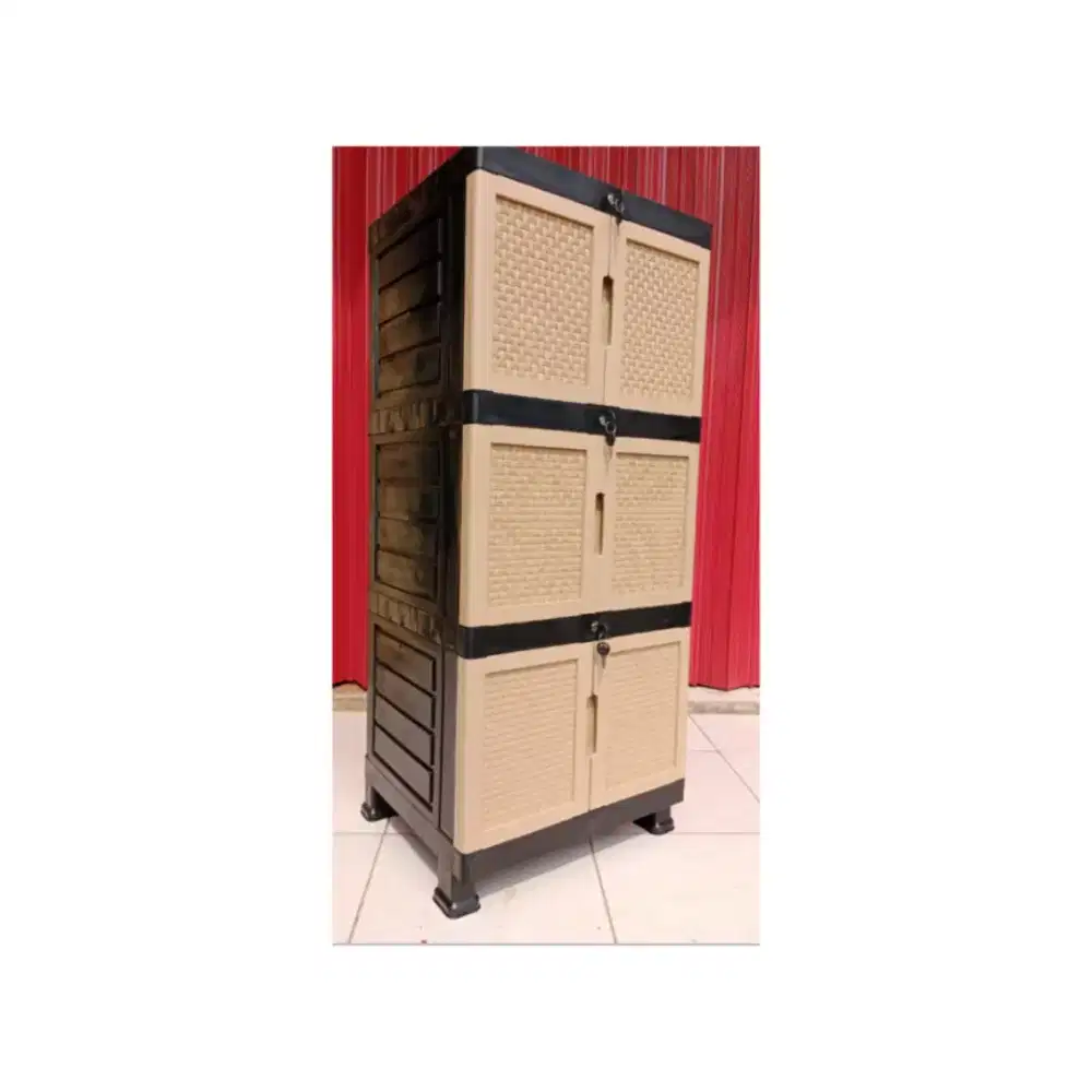 Lemari pakaian mini susun