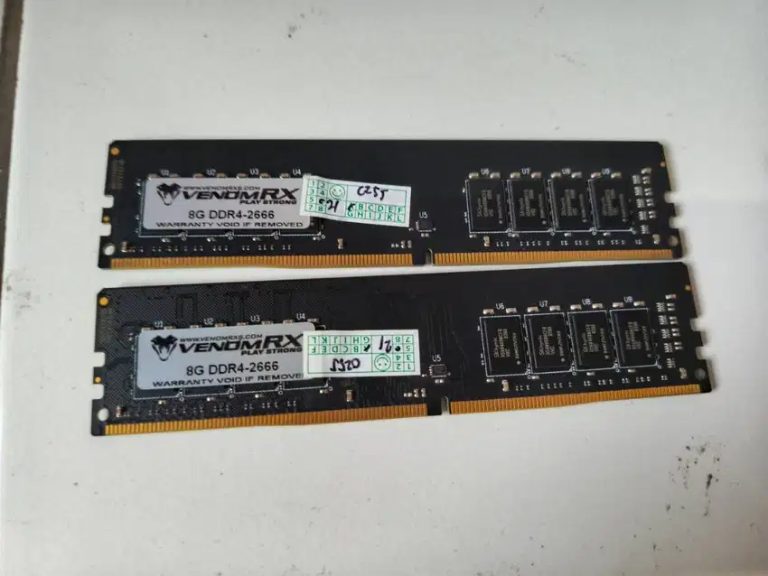 DDR4 2x8GB VenomRX 2666Mhz