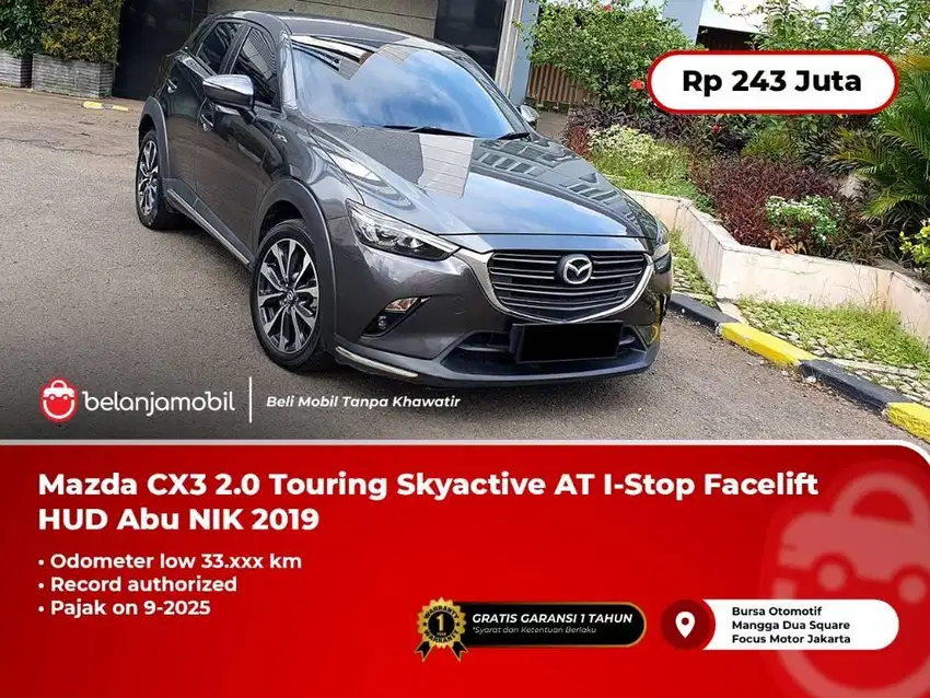 Mazda CX3 CX-3 CX 3 2.0 Touring Skyactive AT I-Stop Abu 2019 2020