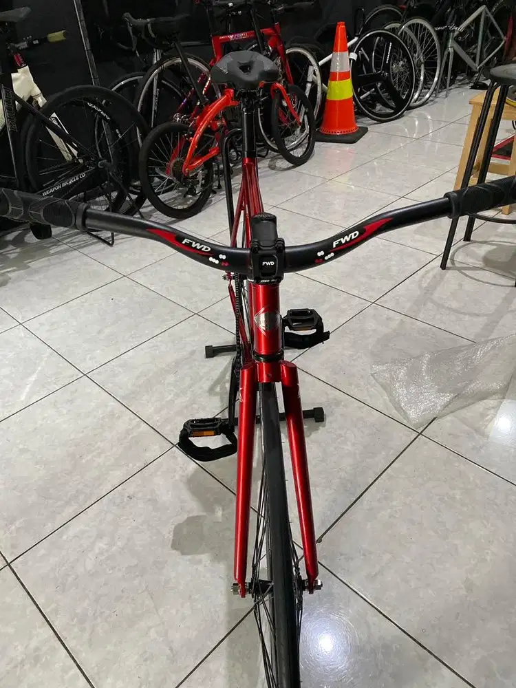 Fullbike Tsunami 4130 RED