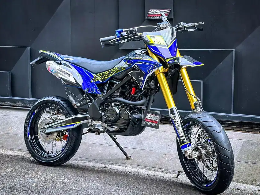 KAWASAKI DTRACKER 150 SE‼️ FULL MODIF SUPERMOTO GANTENG SIAP GAS