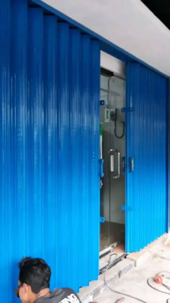 Promo pasang baru pintu folding gate dan rolling door