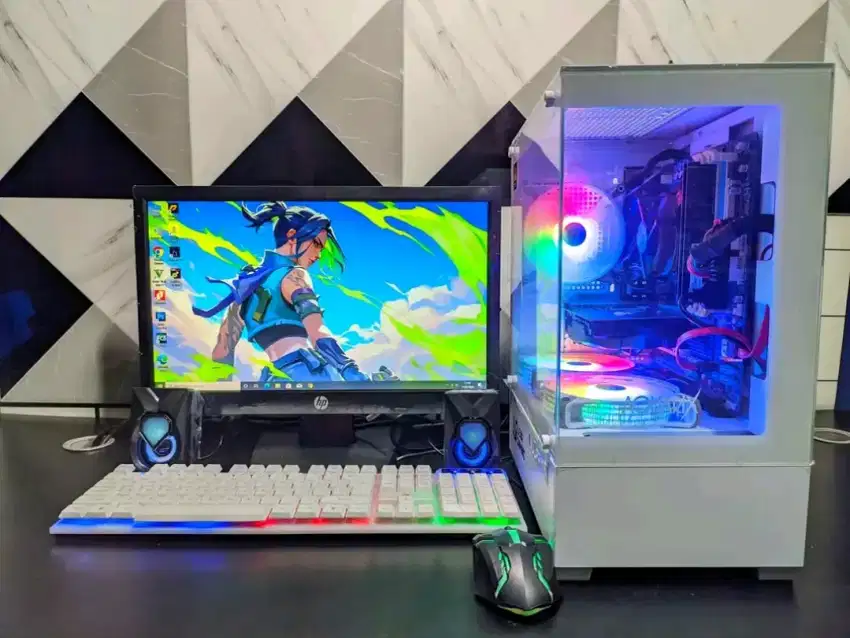 Pc gaming editing i7 3770/Ram 16Gb/Ssd 256Gb fullset tinggal pakai