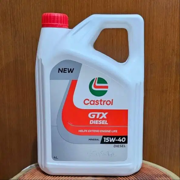 Oli Castrol GTX Diesel 15W40 untuk Mobil Diesel Solar