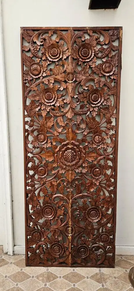 Preloved Ukiran Bali (kayu jati utuh)