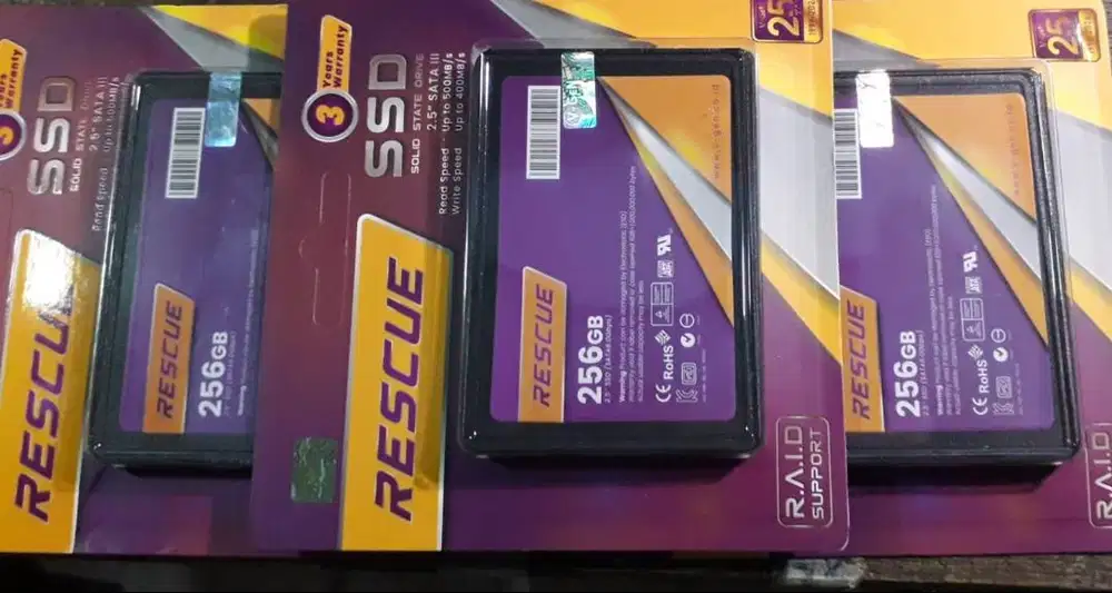 SSD 256GB SSD 512GB SSD 512 GB merk branded baru