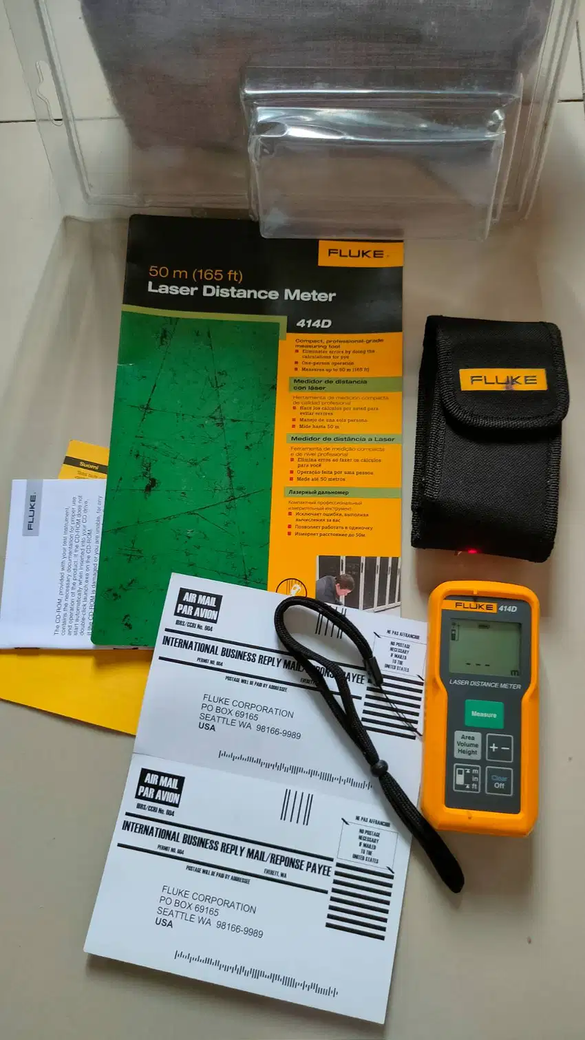 Meteran Laser FLUKE 414D 50M