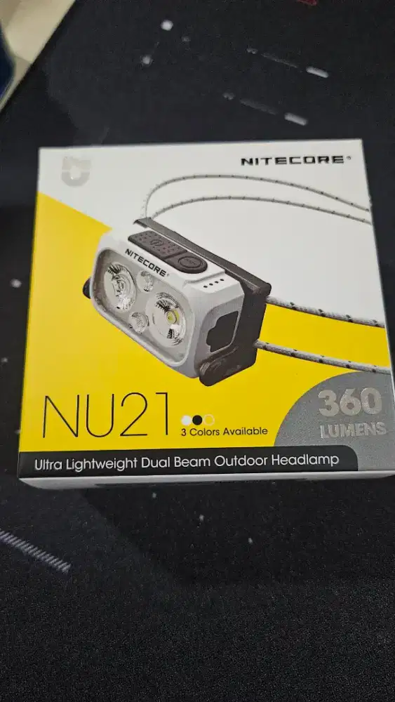 Nitecore NU21 360 Lumens Headlamp Like New